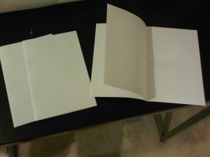 blank journal pages