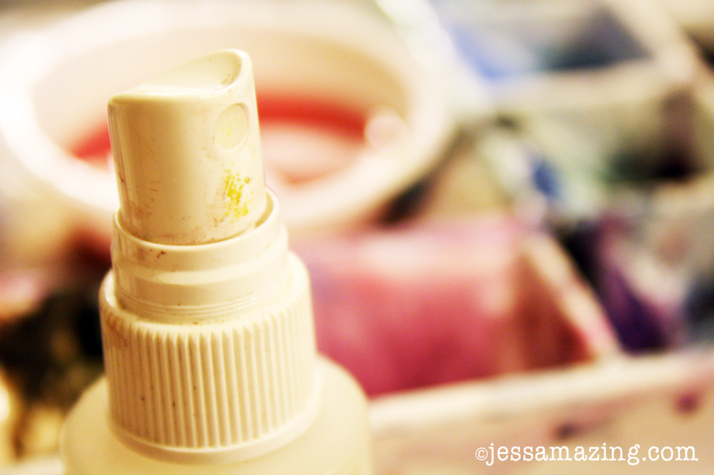 Trusty spray bottle